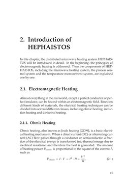 Bild der Seite - 15 - in Adaptive and Intelligent Temperature Control of Microwave Heating Systems with Multiple Sources