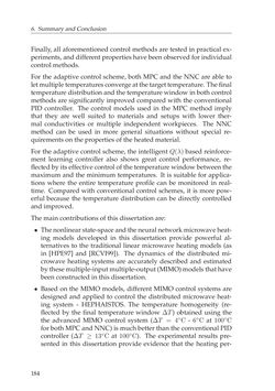 Image of the Page - 184 - in Adaptive and Intelligent Temperature Control of Microwave Heating Systems with Multiple Sources