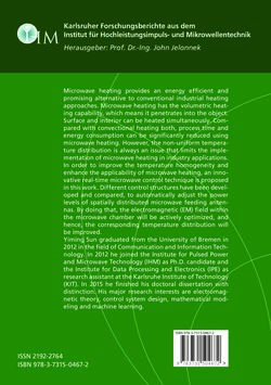 Image of the Page - Einband hinten - in Adaptive and Intelligent Temperature Control of Microwave Heating Systems with Multiple Sources