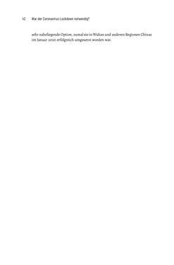 Bild der Seite - 42 - in War der Coronavirus-Lockdown notwendig? - Versuch einer wissenschaftlichen Antwort