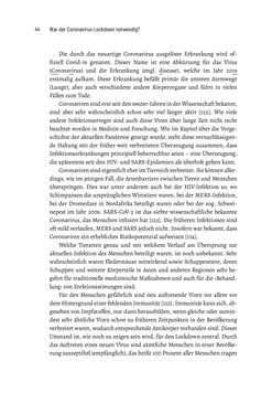 Image of the Page - 44 - in War der Coronavirus-Lockdown notwendig? - Versuch einer wissenschaftlichen Antwort