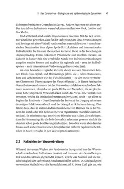 Image of the Page - 47 - in War der Coronavirus-Lockdown notwendig? - Versuch einer wissenschaftlichen Antwort