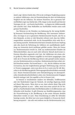 Image of the Page - 52 - in War der Coronavirus-Lockdown notwendig? - Versuch einer wissenschaftlichen Antwort