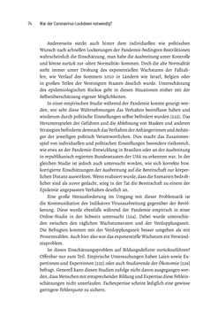 Image of the Page - 74 - in War der Coronavirus-Lockdown notwendig? - Versuch einer wissenschaftlichen Antwort