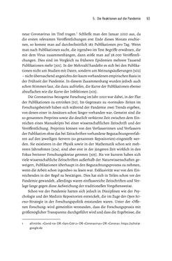 Image of the Page - 93 - in War der Coronavirus-Lockdown notwendig? - Versuch einer wissenschaftlichen Antwort