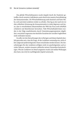 Bild der Seite - 120 - in War der Coronavirus-Lockdown notwendig? - Versuch einer wissenschaftlichen Antwort