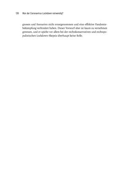Bild der Seite - 136 - in War der Coronavirus-Lockdown notwendig? - Versuch einer wissenschaftlichen Antwort