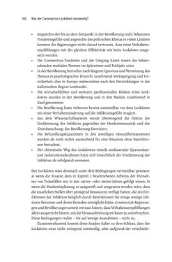 Image of the Page - 140 - in War der Coronavirus-Lockdown notwendig? - Versuch einer wissenschaftlichen Antwort