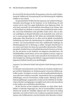 Bild der Seite - 144 - in War der Coronavirus-Lockdown notwendig? - Versuch einer wissenschaftlichen Antwort