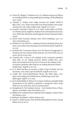 Image of the Page - 151 - in War der Coronavirus-Lockdown notwendig? - Versuch einer wissenschaftlichen Antwort