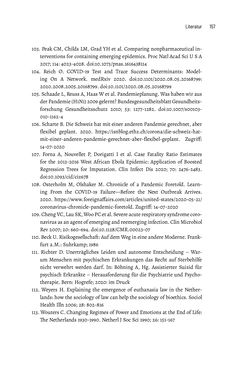 Image of the Page - 157 - in War der Coronavirus-Lockdown notwendig? - Versuch einer wissenschaftlichen Antwort