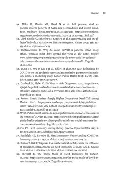 Image of the Page - 161 - in War der Coronavirus-Lockdown notwendig? - Versuch einer wissenschaftlichen Antwort