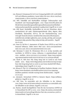 Image of the Page - 166 - in War der Coronavirus-Lockdown notwendig? - Versuch einer wissenschaftlichen Antwort