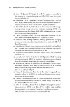 Image of the Page - 182 - in War der Coronavirus-Lockdown notwendig? - Versuch einer wissenschaftlichen Antwort