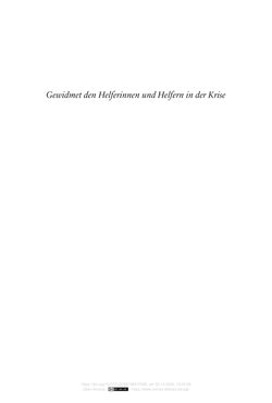 Image of the Page - (000005) - in Die Corona-Pandemie - Ethische, gesellschaftliche und theologische Reflexionen einer Krise