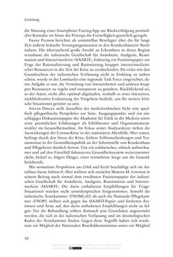 Image of the Page - 10 - in Die Corona-Pandemie - Ethische, gesellschaftliche und theologische Reflexionen einer Krise