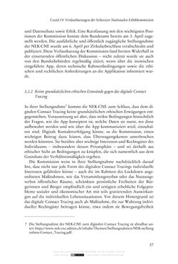 Image of the Page - 57 - in Die Corona-Pandemie - Ethische, gesellschaftliche und theologische Reflexionen einer Krise