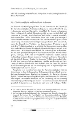 Image of the Page - 58 - in Die Corona-Pandemie - Ethische, gesellschaftliche und theologische Reflexionen einer Krise