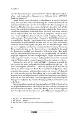 Image of the Page - 66 - in Die Corona-Pandemie - Ethische, gesellschaftliche und theologische Reflexionen einer Krise