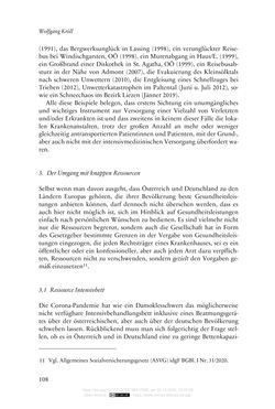 Bild der Seite - 108 - in Die Corona-Pandemie - Ethische, gesellschaftliche und theologische Reflexionen einer Krise