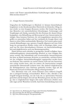 Bild der Seite - 113 - in Die Corona-Pandemie - Ethische, gesellschaftliche und theologische Reflexionen einer Krise