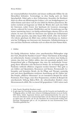 Image of the Page - 120 - in Die Corona-Pandemie - Ethische, gesellschaftliche und theologische Reflexionen einer Krise