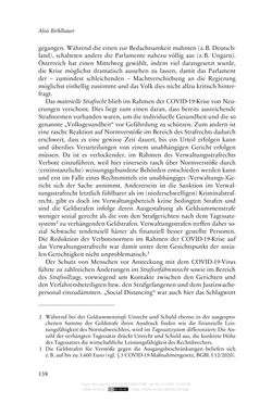Bild der Seite - 138 - in Die Corona-Pandemie - Ethische, gesellschaftliche und theologische Reflexionen einer Krise