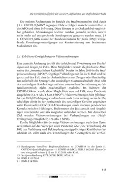 Bild der Seite - 143 - in Die Corona-Pandemie - Ethische, gesellschaftliche und theologische Reflexionen einer Krise