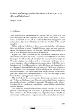 Image of the Page - 153 - in Die Corona-Pandemie - Ethische, gesellschaftliche und theologische Reflexionen einer Krise