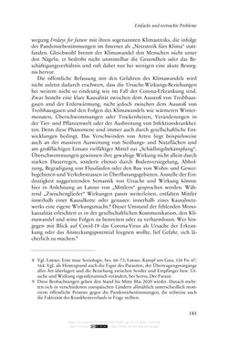 Image of the Page - 185 - in Die Corona-Pandemie - Ethische, gesellschaftliche und theologische Reflexionen einer Krise