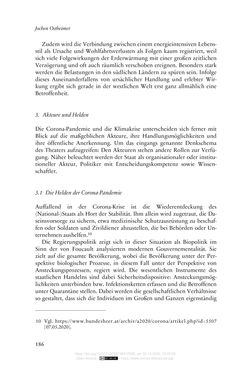 Image of the Page - 186 - in Die Corona-Pandemie - Ethische, gesellschaftliche und theologische Reflexionen einer Krise