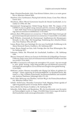 Image of the Page - 197 - in Die Corona-Pandemie - Ethische, gesellschaftliche und theologische Reflexionen einer Krise