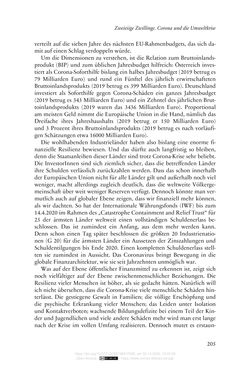 Bild der Seite - 205 - in Die Corona-Pandemie - Ethische, gesellschaftliche und theologische Reflexionen einer Krise