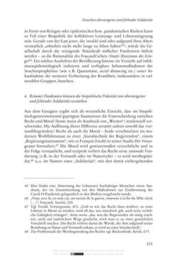 Bild der Seite - 231 - in Die Corona-Pandemie - Ethische, gesellschaftliche und theologische Reflexionen einer Krise