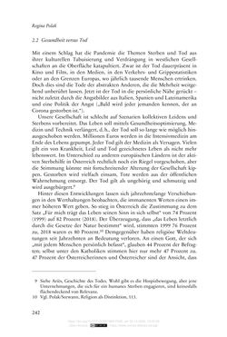Image of the Page - 242 - in Die Corona-Pandemie - Ethische, gesellschaftliche und theologische Reflexionen einer Krise