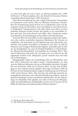 Image of the Page - 243 - in Die Corona-Pandemie - Ethische, gesellschaftliche und theologische Reflexionen einer Krise