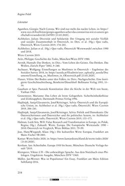 Image of the Page - 254 - in Die Corona-Pandemie - Ethische, gesellschaftliche und theologische Reflexionen einer Krise