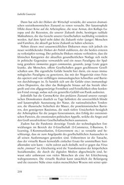 Image of the Page - 258 - in Die Corona-Pandemie - Ethische, gesellschaftliche und theologische Reflexionen einer Krise