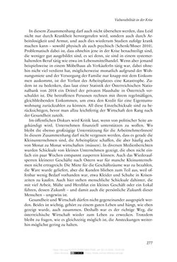 Image of the Page - 277 - in Die Corona-Pandemie - Ethische, gesellschaftliche und theologische Reflexionen einer Krise