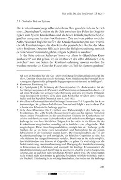 Image of the Page - 285 - in Die Corona-Pandemie - Ethische, gesellschaftliche und theologische Reflexionen einer Krise