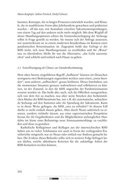Bild der Seite - 292 - in Die Corona-Pandemie - Ethische, gesellschaftliche und theologische Reflexionen einer Krise