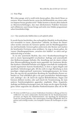 Bild der Seite - 293 - in Die Corona-Pandemie - Ethische, gesellschaftliche und theologische Reflexionen einer Krise