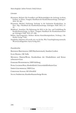 Bild der Seite - 298 - in Die Corona-Pandemie - Ethische, gesellschaftliche und theologische Reflexionen einer Krise