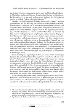 Bild der Seite - 305 - in Die Corona-Pandemie - Ethische, gesellschaftliche und theologische Reflexionen einer Krise
