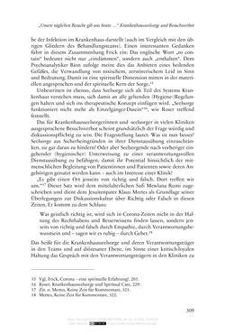 Bild der Seite - 309 - in Die Corona-Pandemie - Ethische, gesellschaftliche und theologische Reflexionen einer Krise