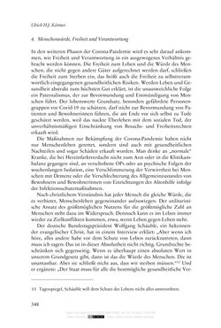 Image of the Page - 348 - in Die Corona-Pandemie - Ethische, gesellschaftliche und theologische Reflexionen einer Krise