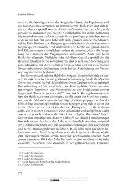 Bild der Seite - 372 - in Die Corona-Pandemie - Ethische, gesellschaftliche und theologische Reflexionen einer Krise