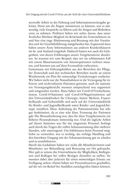 Bild der Seite - 385 - in Die Corona-Pandemie - Ethische, gesellschaftliche und theologische Reflexionen einer Krise