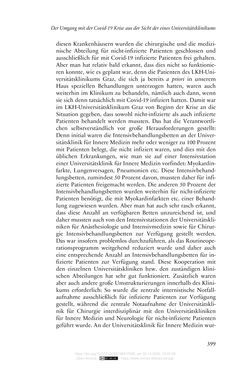 Image of the Page - 399 - in Die Corona-Pandemie - Ethische, gesellschaftliche und theologische Reflexionen einer Krise