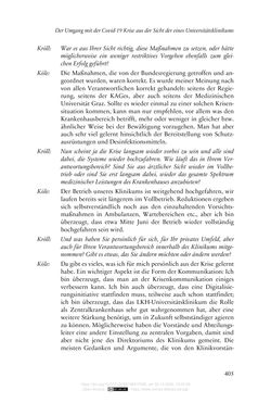 Bild der Seite - 405 - in Die Corona-Pandemie - Ethische, gesellschaftliche und theologische Reflexionen einer Krise